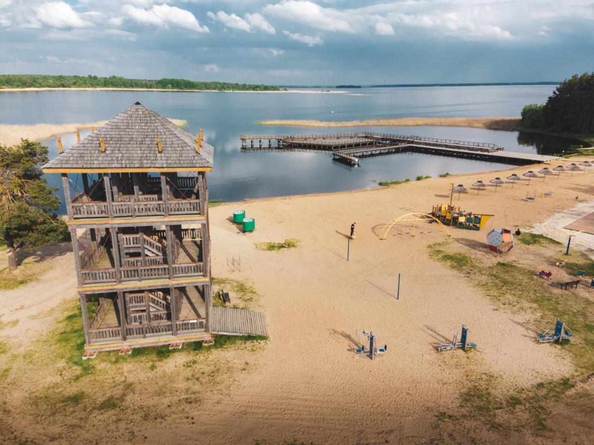 Villa Lesna 21 Dom Polnoc Przy Zalew Siemianowka à Luka Extérieur photo