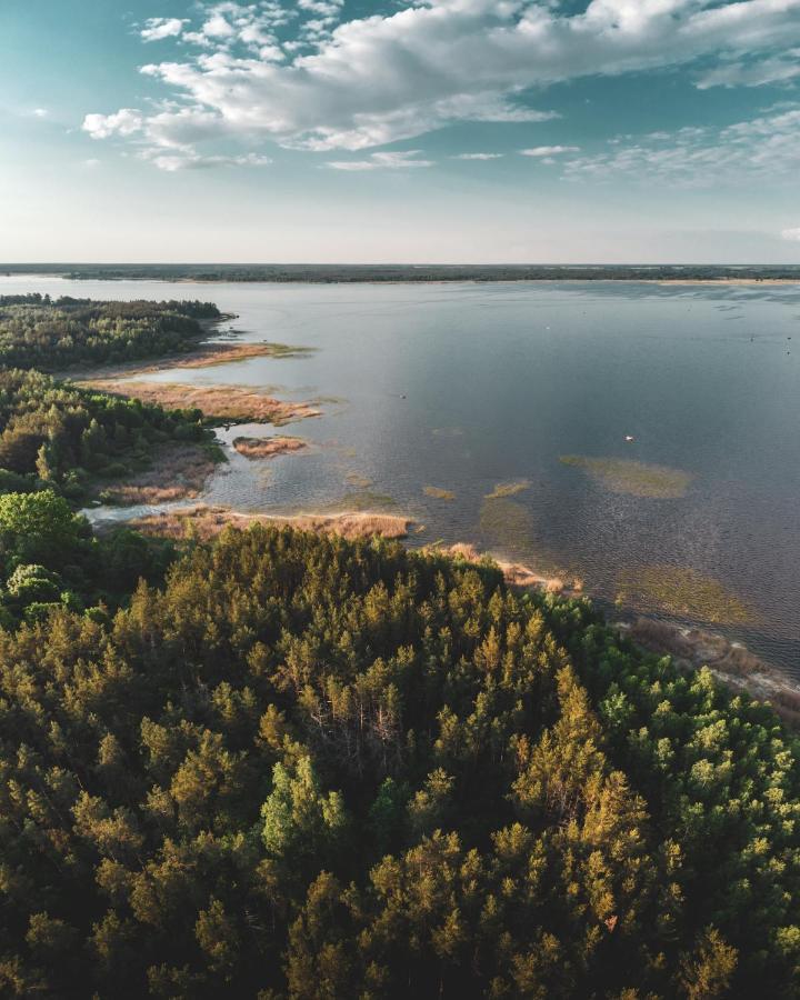 Villa Lesna 21 Dom Polnoc Przy Zalew Siemianowka à Luka Extérieur photo