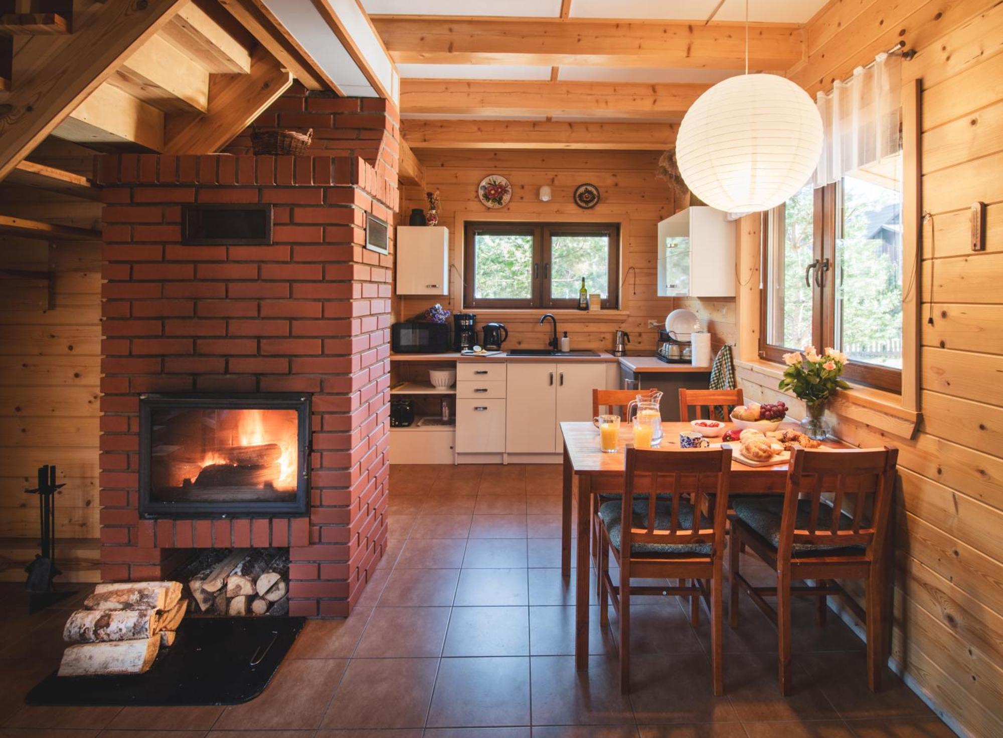 Villa Lesna 21 Dom Polnoc Przy Zalew Siemianowka à Luka Extérieur photo