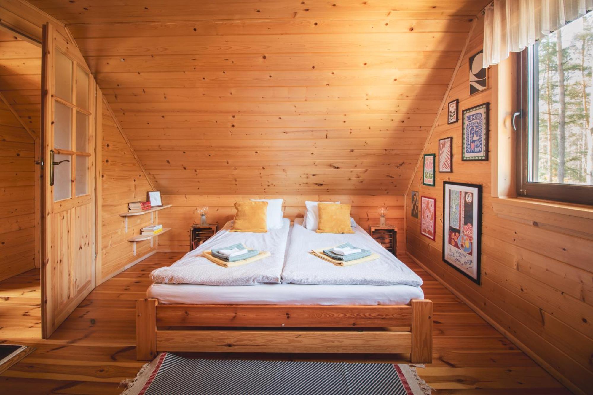 Villa Lesna 21 Dom Polnoc Przy Zalew Siemianowka à Luka Extérieur photo